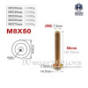 Bulong Lục Giác Chìm M8 x 50 mm – 25 Con